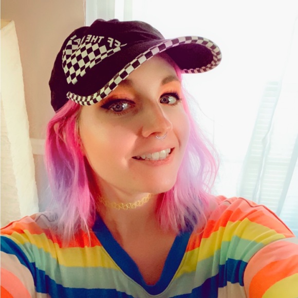 Vans off the wall black and white checkered hat - Picture 4 of 7